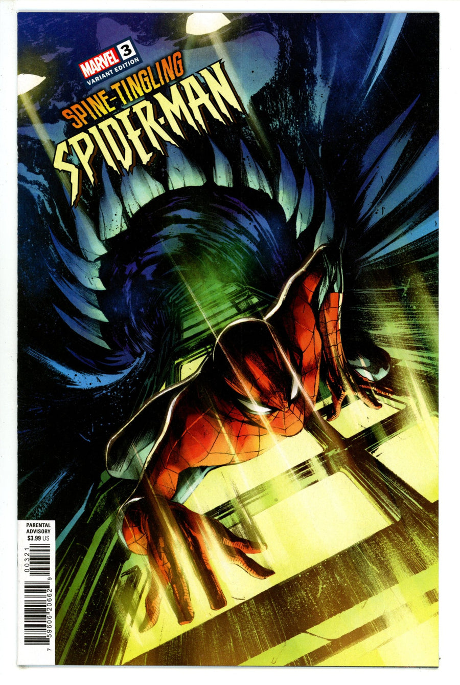 Spine-Tingling Spider-Man 3 Cappuccio Variant (2023)