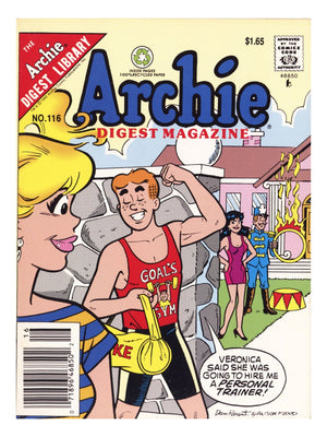 Archie Comics Digest 116 Mid Grade (1992) Canadian Price Variant