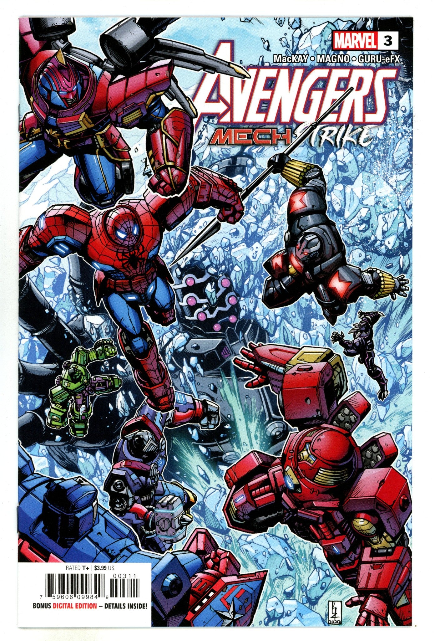 Avengers Mech Strike 3 High Grade (2021) 