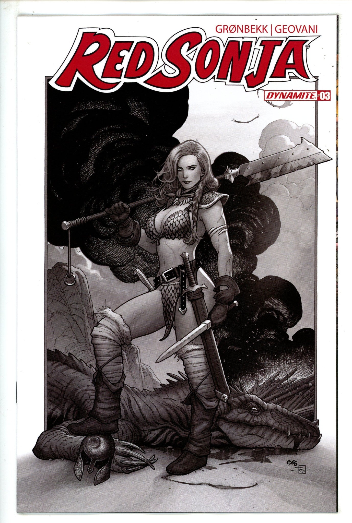 Red Sonja Vol 7 3 Cho Incentive Variant (2023)
