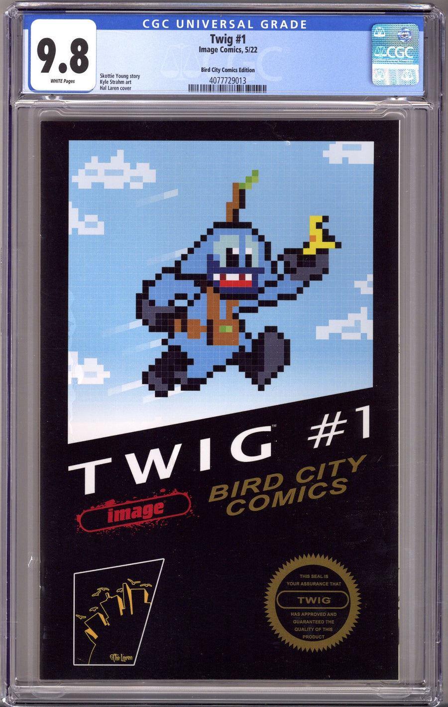 Twig 1 Laren Video Game Homage Exclusive Variant CGC 9.8 (2022)