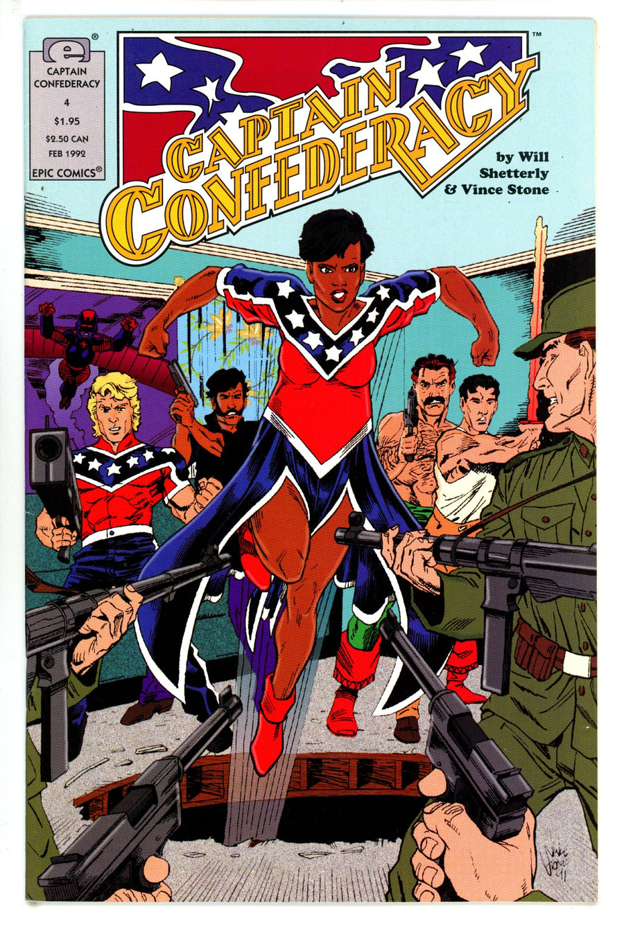Captain Confederacy Vol 2 4 (1992)