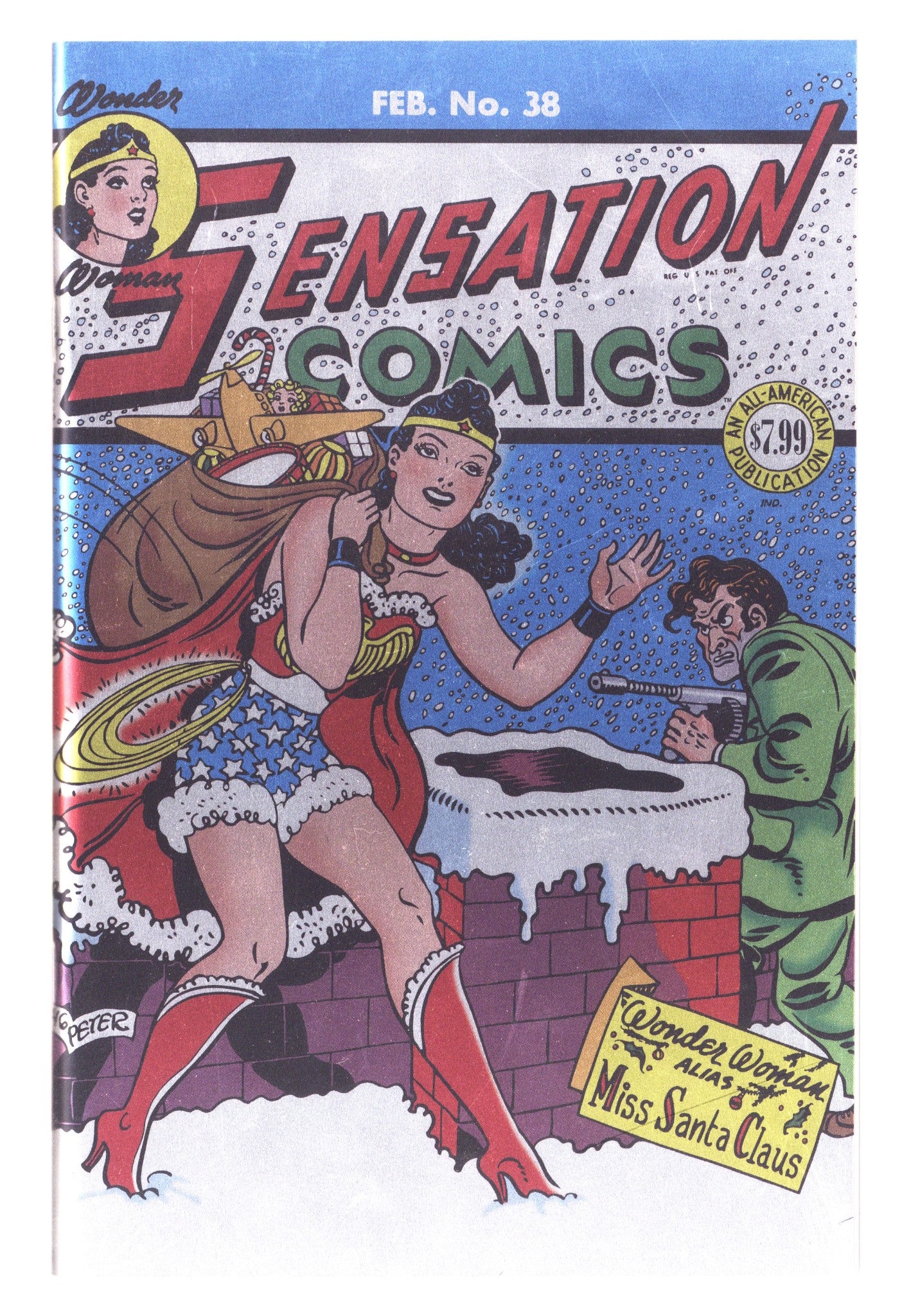 Sensation Comics Vol 1 38 Peter Foil Variant (2025)