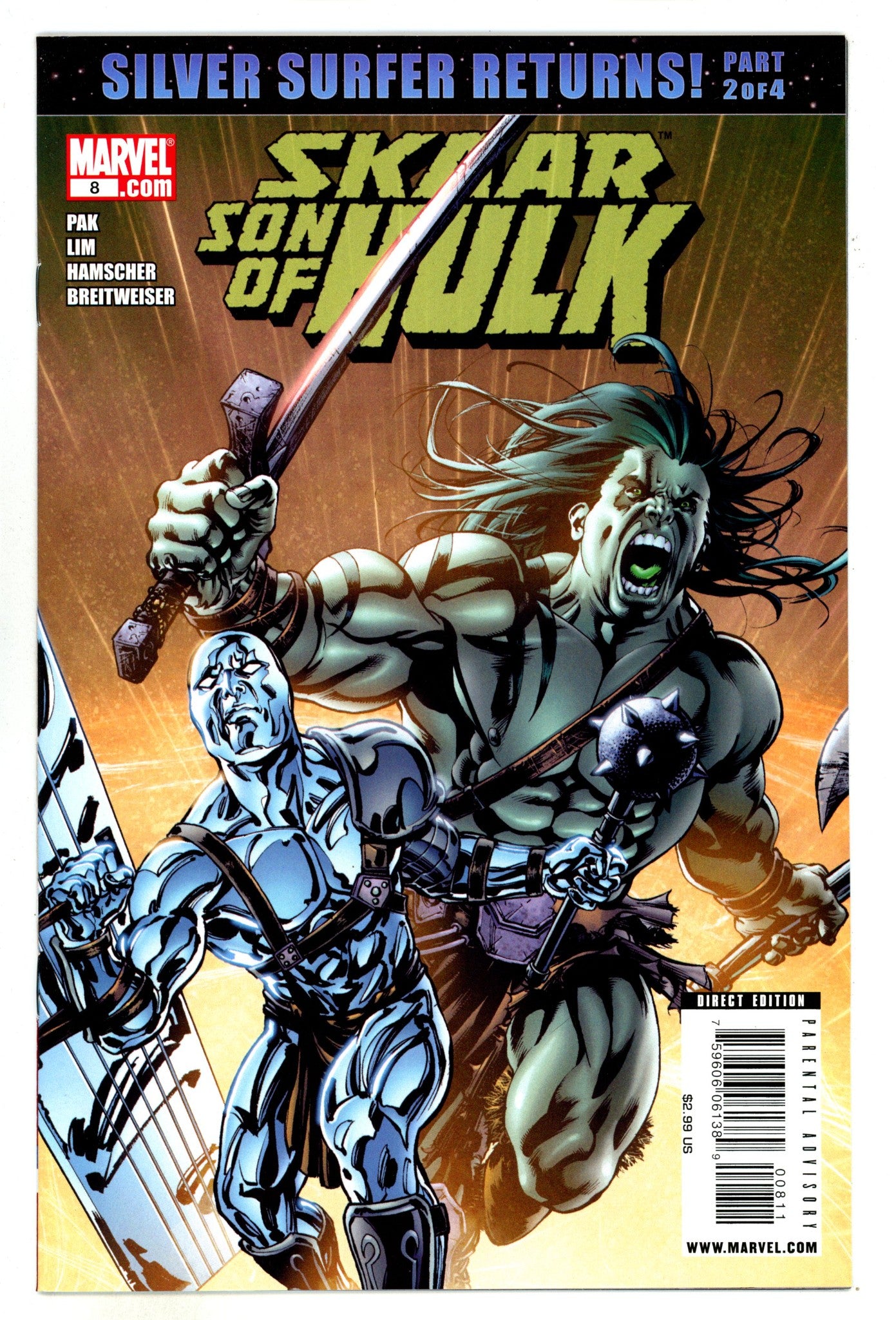 Skaar: Son of Hulk 8 High Grade (2009) 