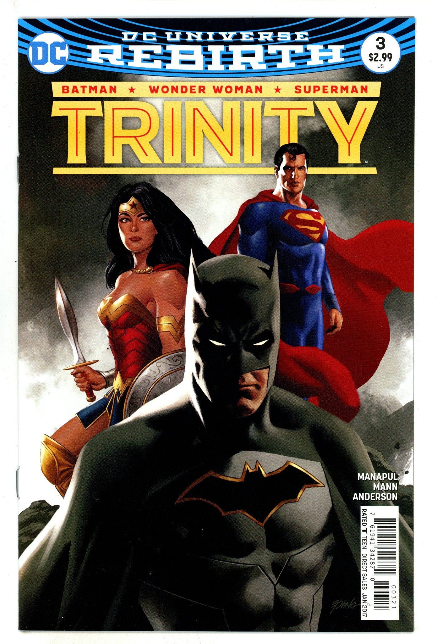 Trinity Vol 2 3 High Grade (2017) Epting Variant 