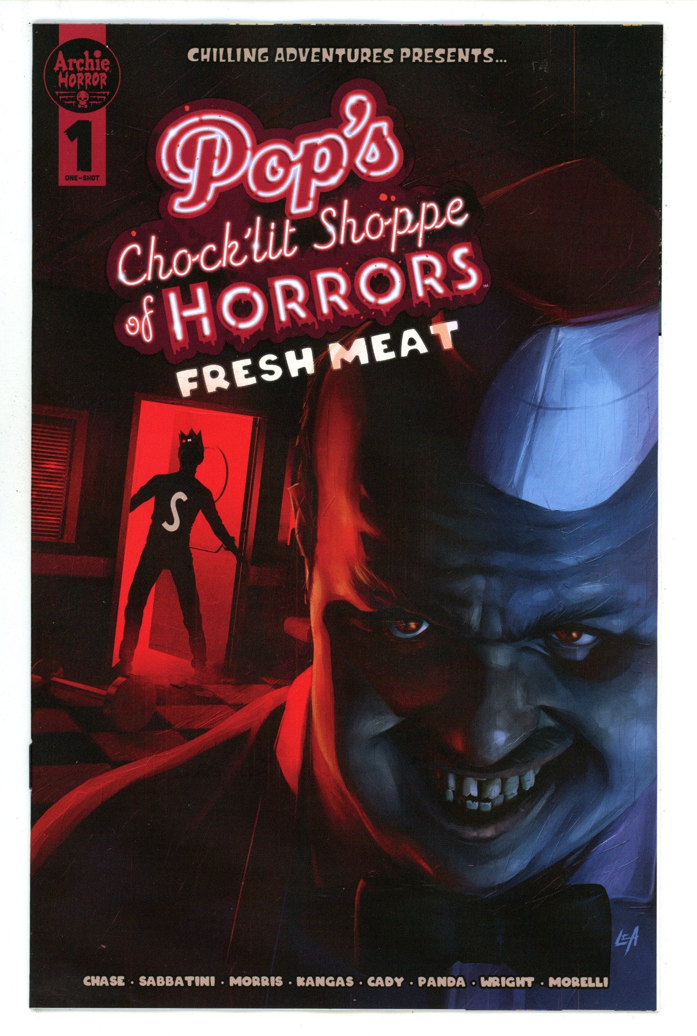 Pops Chocklit Shoppe Of Horrors Fresh Meat 1 Lea Variant (2024)