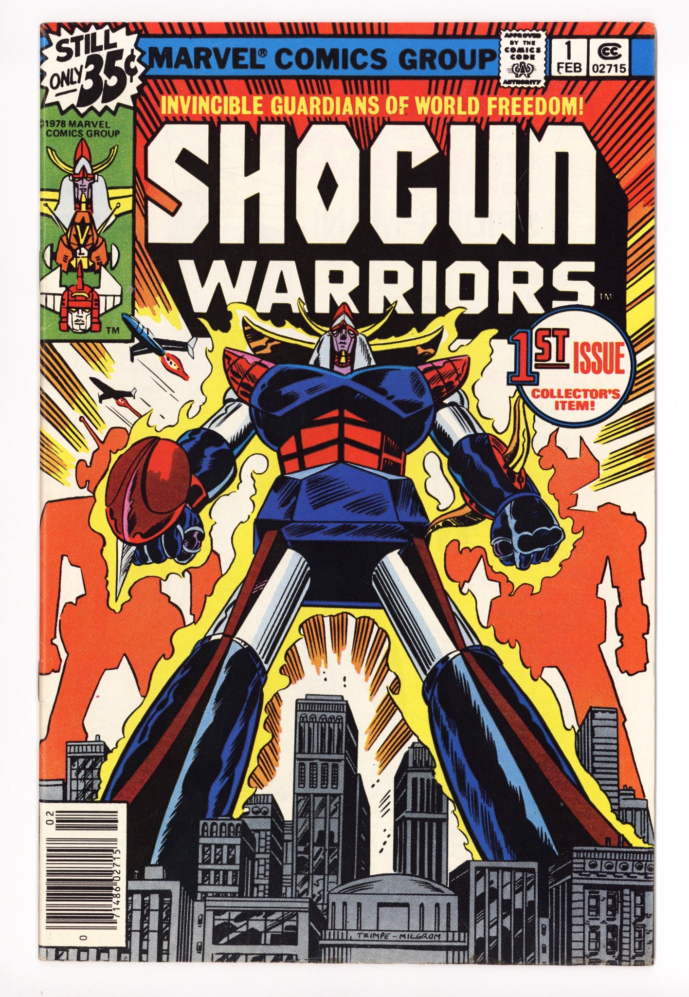 Shogun Warriors 1 Mid Grade (1979) 