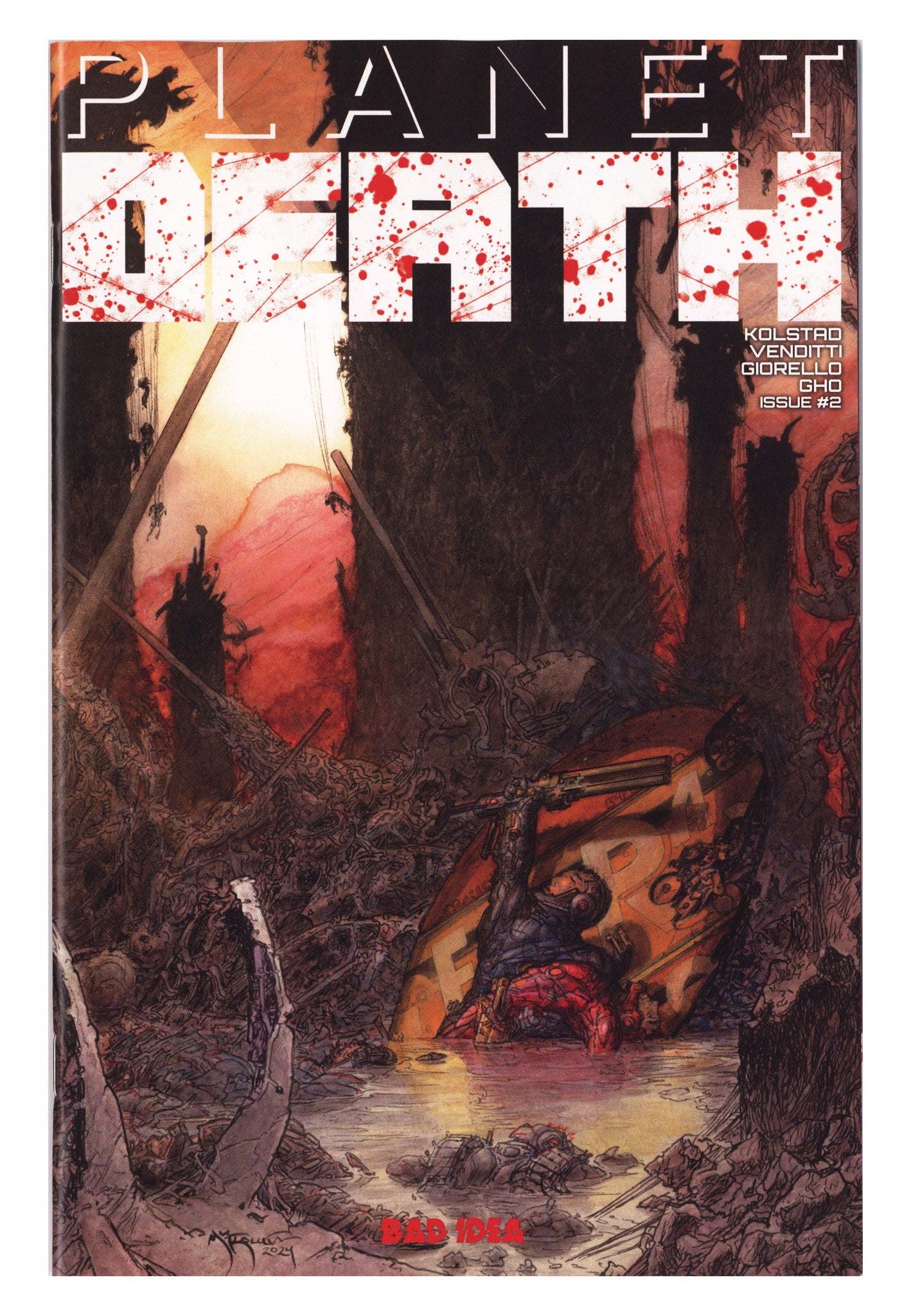 Planet Death 2 Kaluta Incentive NM- (2025)