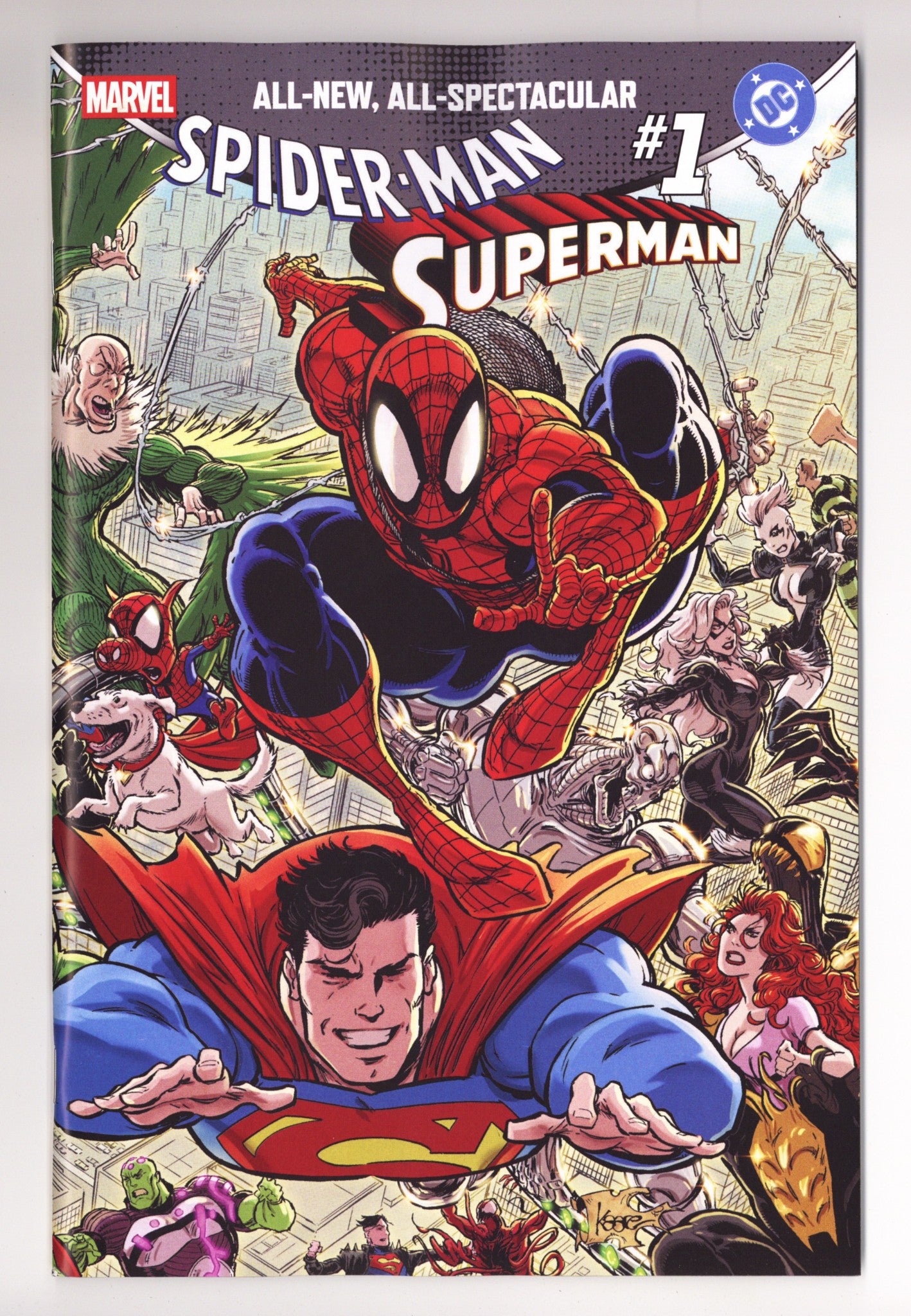 Marvel / DC: Spider-Man / Superman  1 Andrews  Wraparound Variant   (2026)