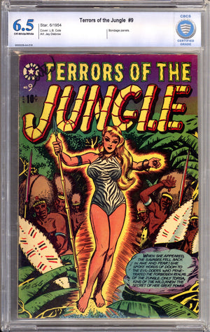 Terrors of the Jungle 9 CBCS 6.5 (FN+) (1954)