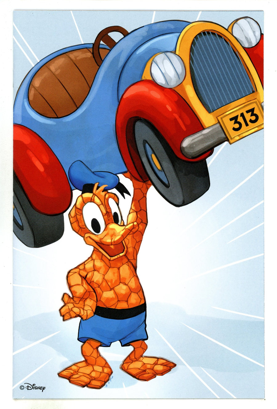 What If Mickey & Friends Became Fantastic Four 1 Noto Virgin Incentive Variant NM (2025)