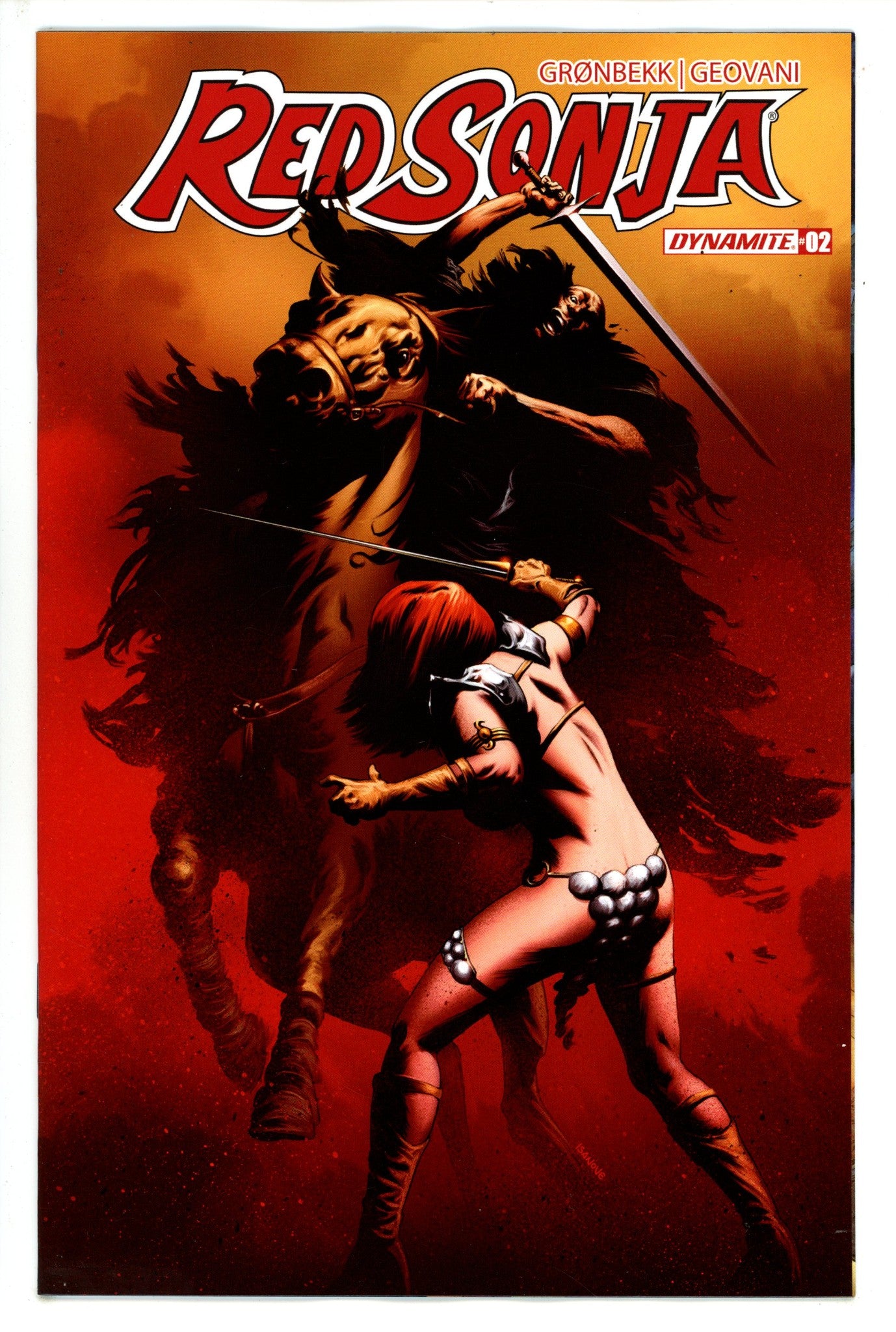 Red Sonja Vol 7 2 Isanove Incentive Variant (2023)