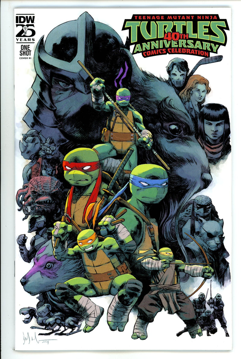 Teenage Mutant Ninja Turtles: 40Th Anniversary Comics Celebration 1 Wachter Incentive Variant NM (2024)