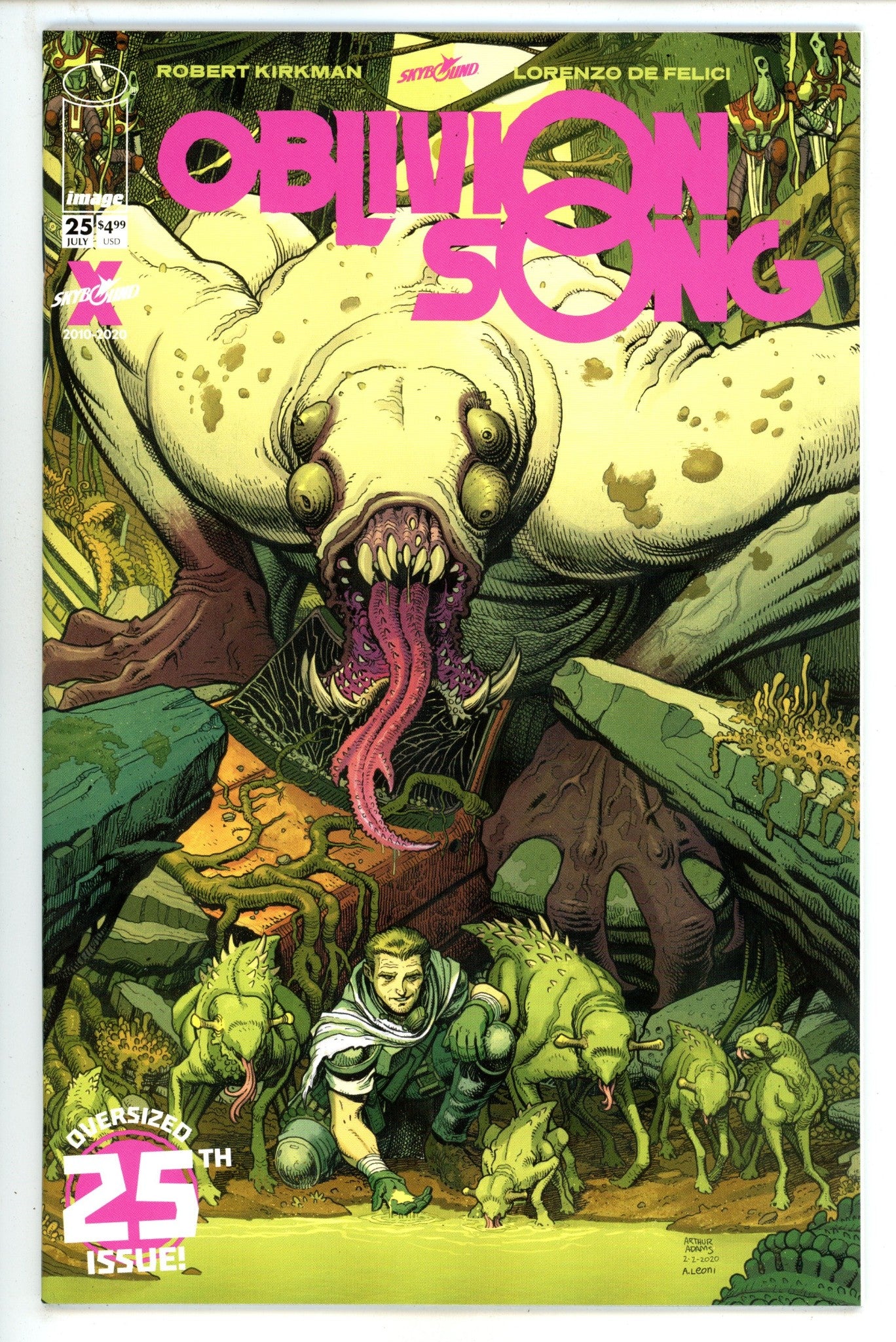 Oblivion Song 25 High Grade (2020) Adams Variant 