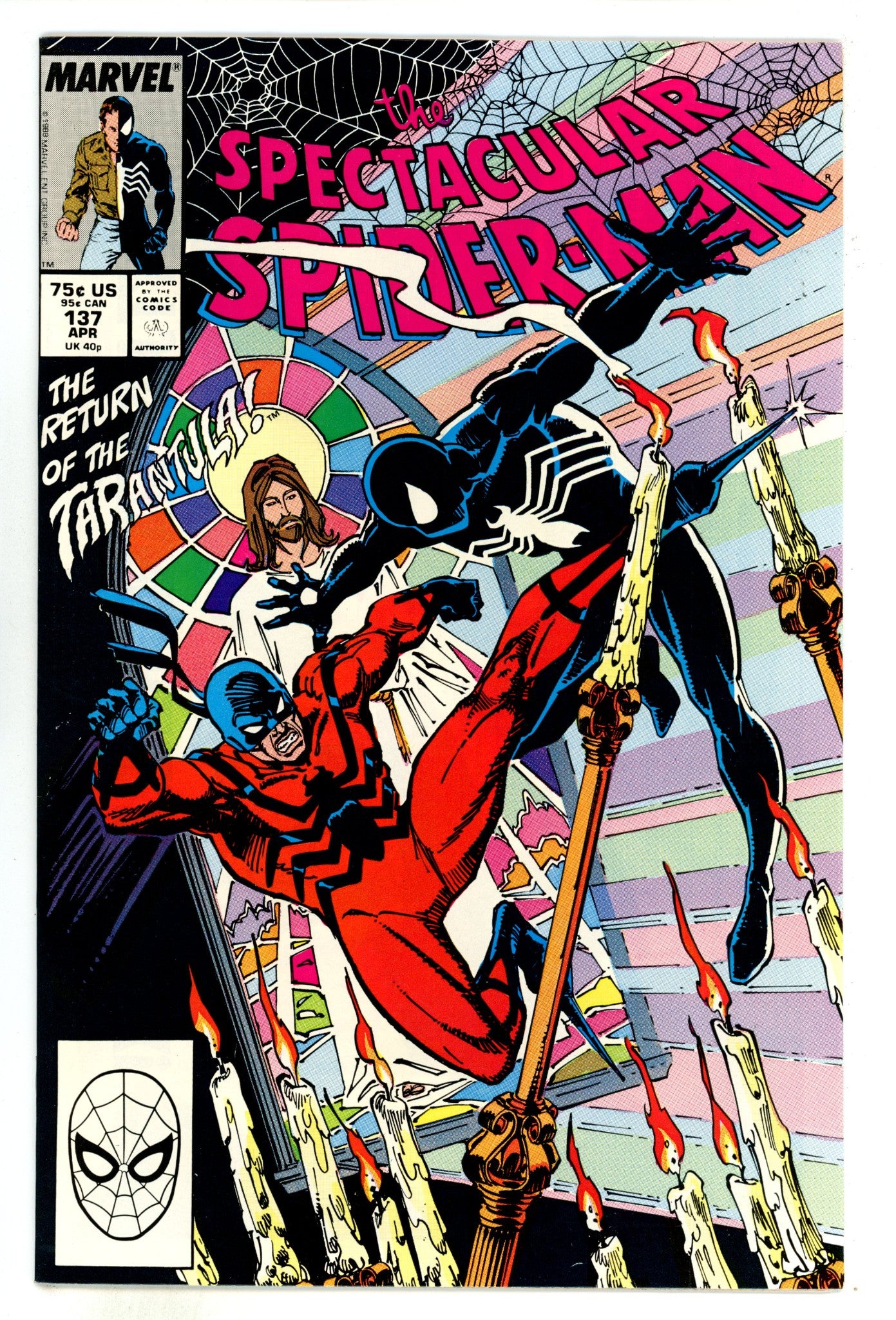 The Spectacular Spider-Man Vol 1 137 NM- (9.2) (1988) 