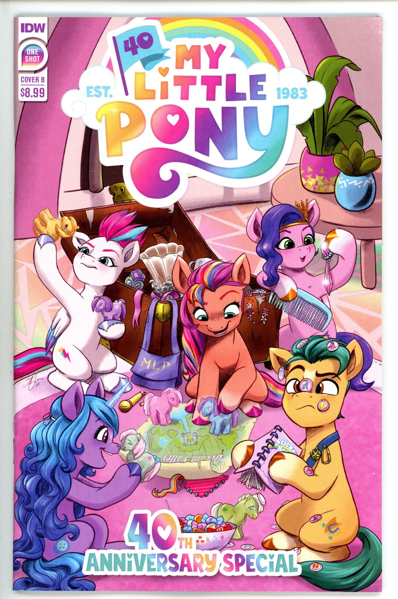 My Little Pony 40th Anniversary Special 1 Mebberson Variant (2023)
