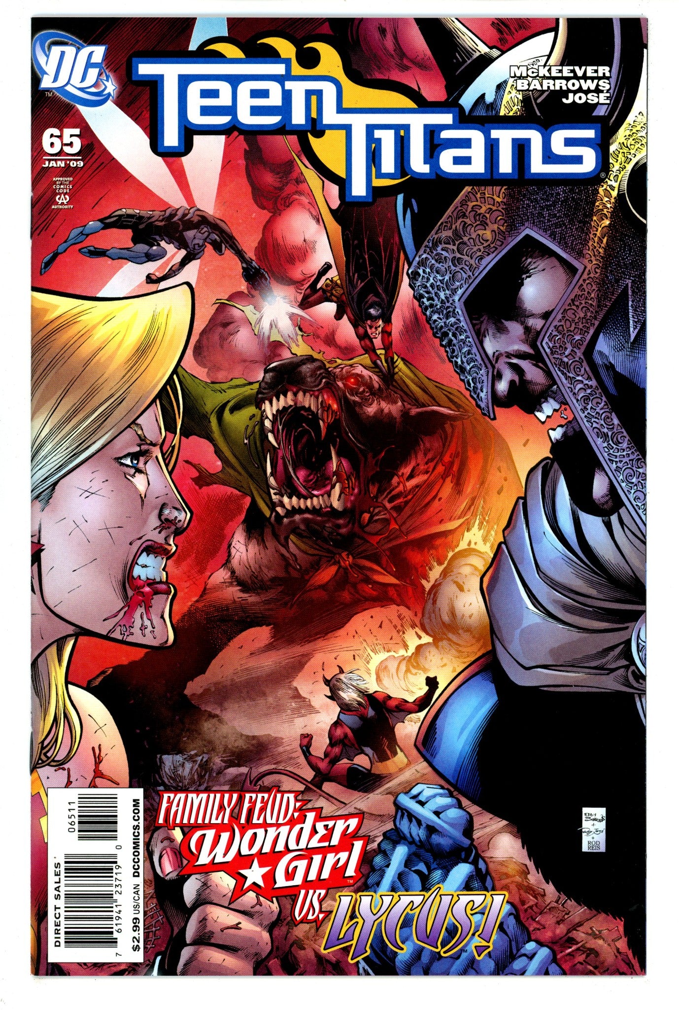 Teen Titans Vol 3 65  High Grade  (2009)   
