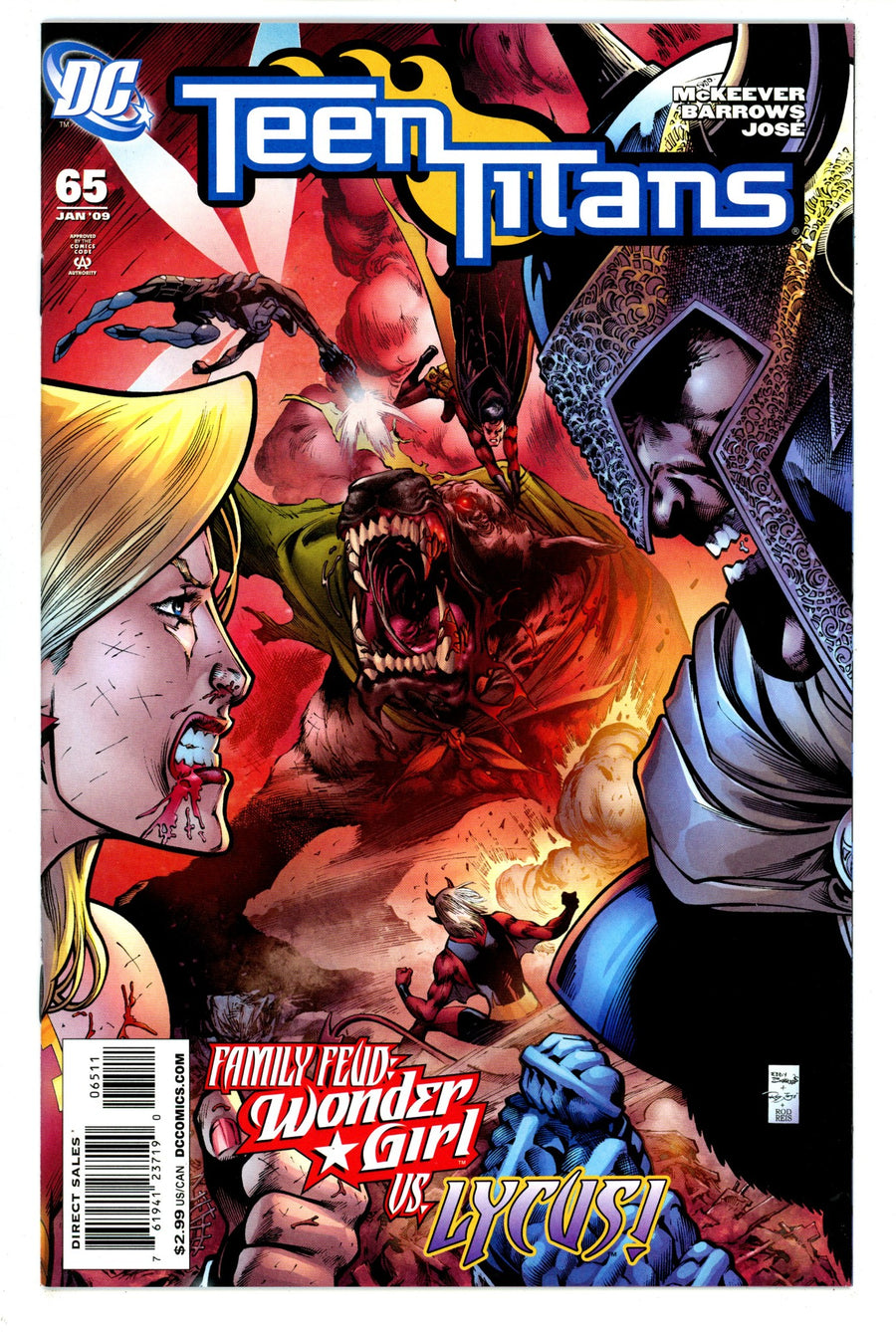 Teen Titans Vol 3 65  High Grade  (2009)   