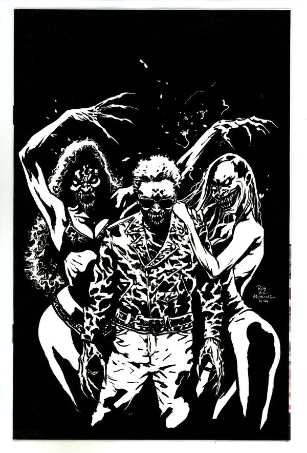 Tom Holland Fright Night Evil Ed Rising 1 Martinez B&W Virgin Variant (2024)