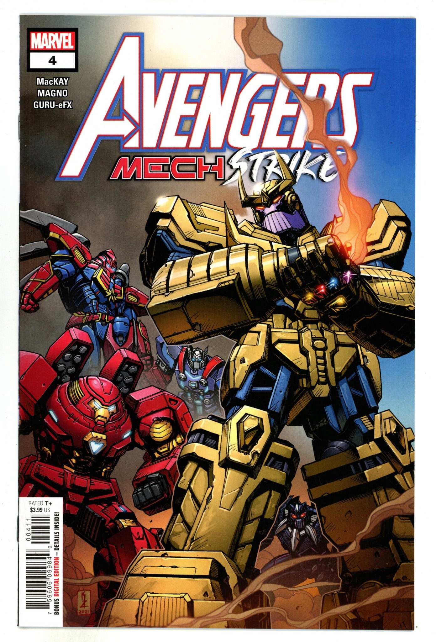 Avengers Mech Strike 4 High Grade (2021) 