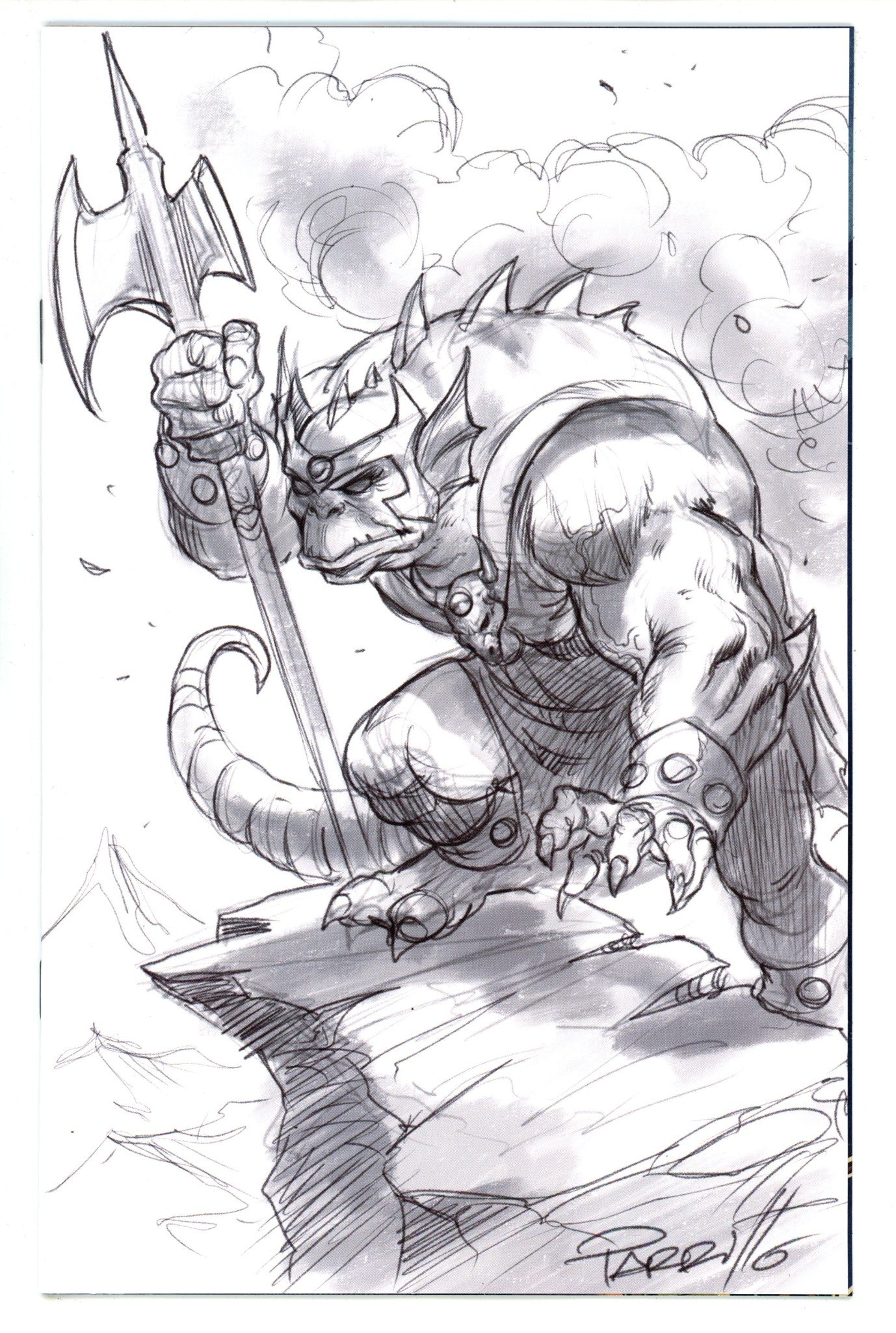 Thundercats 5 Parrillo Line Art Virgin Incentive Variant (2024)