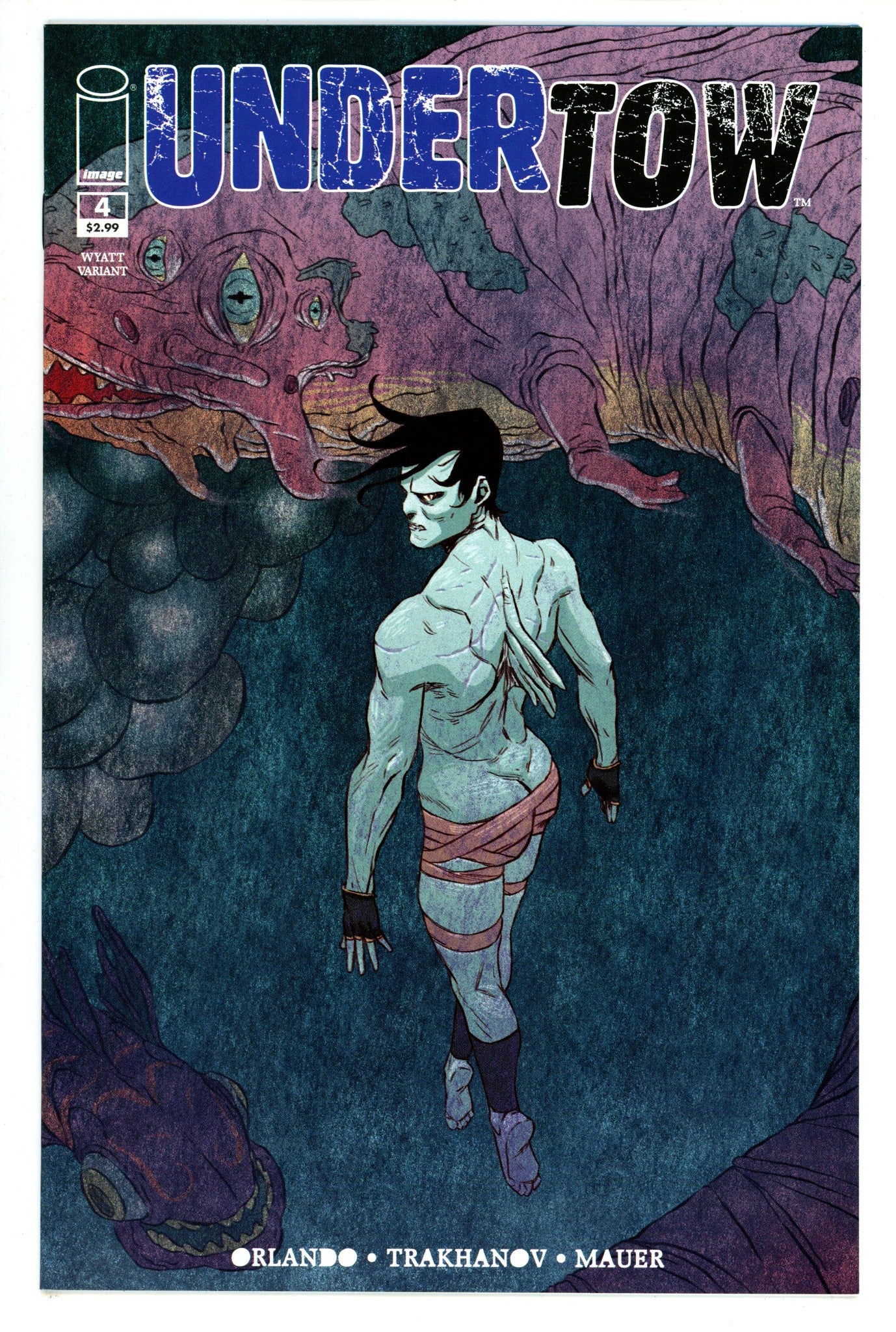 Undertow 4 High Grade (2014) Wyatt Variant 