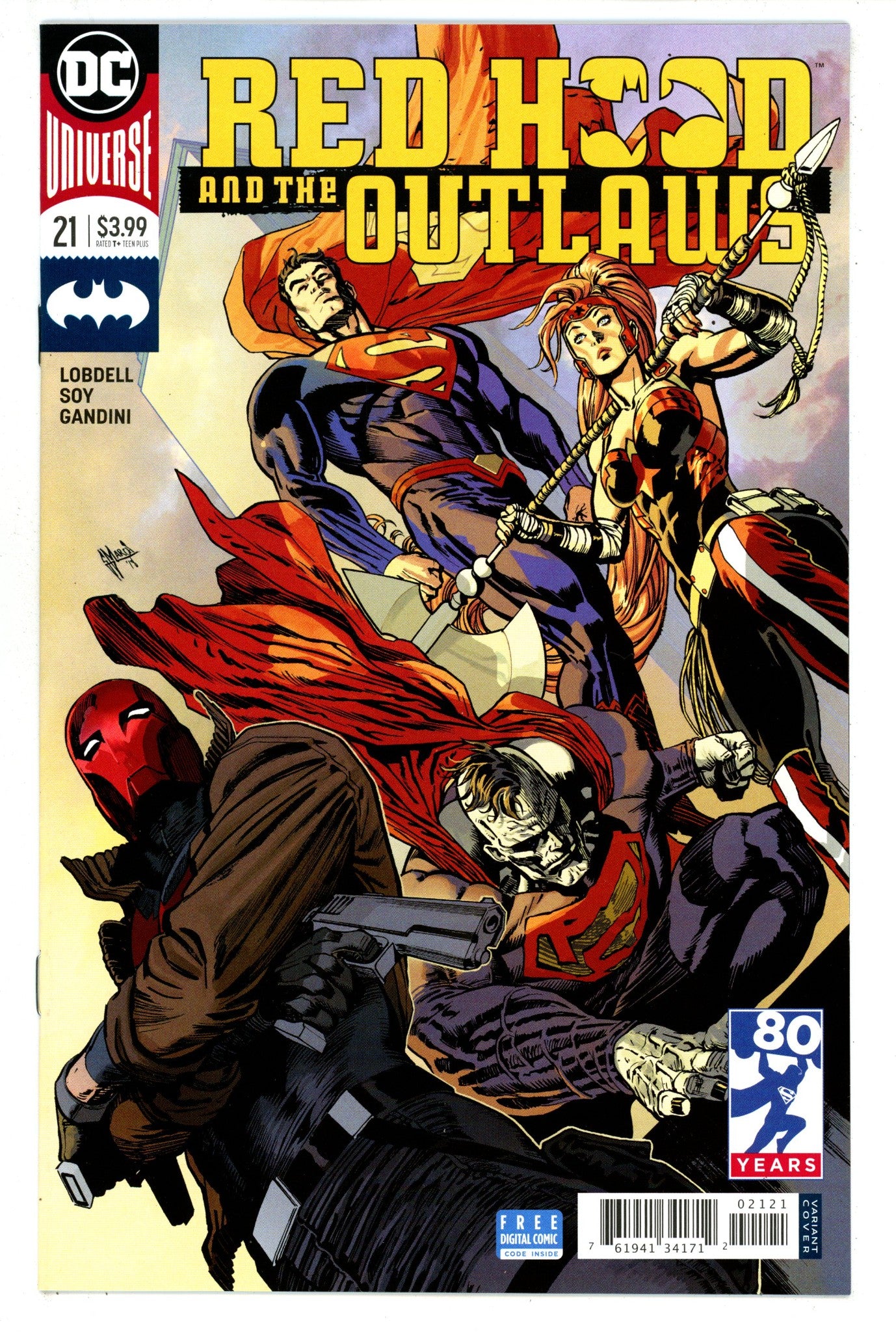 Red Hood and the Outlaws Vol 2 21 High Grade (2018) March Variant 