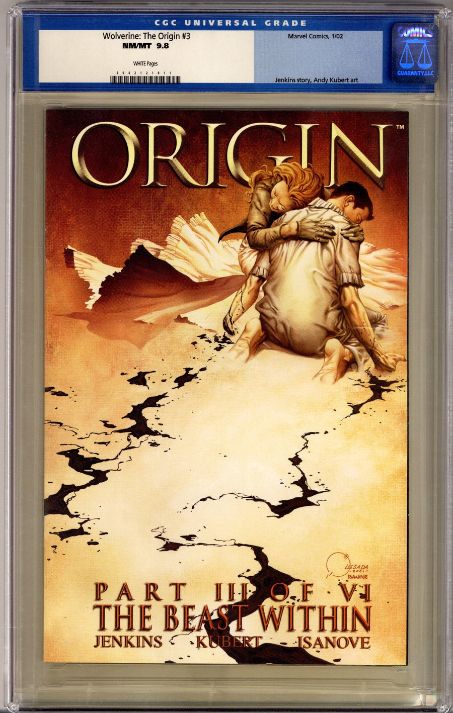 Wolverine: The Origin 3 CGC 9.8 (NM/M) (2002) 