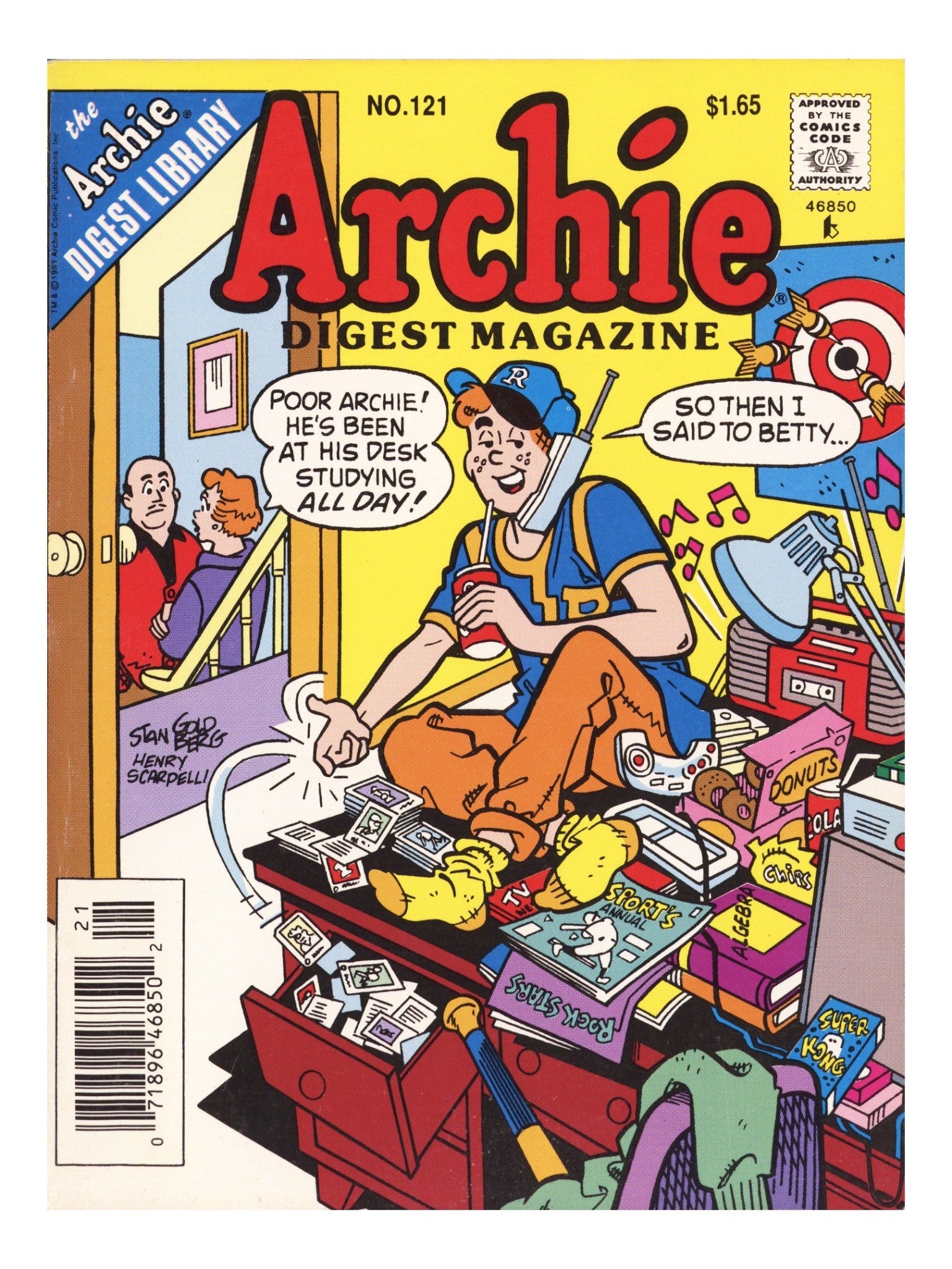 Archie Comics Digest 121 Mid Grade (1993) Canadian Price Variant 