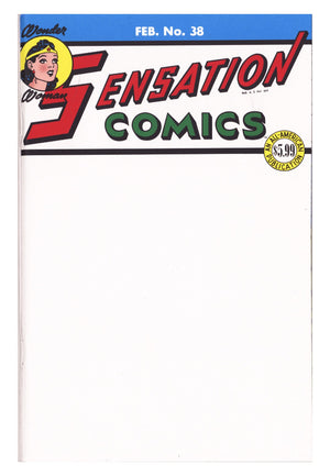 Sensation Comics Vol 1 38 Blank Variant (2025)