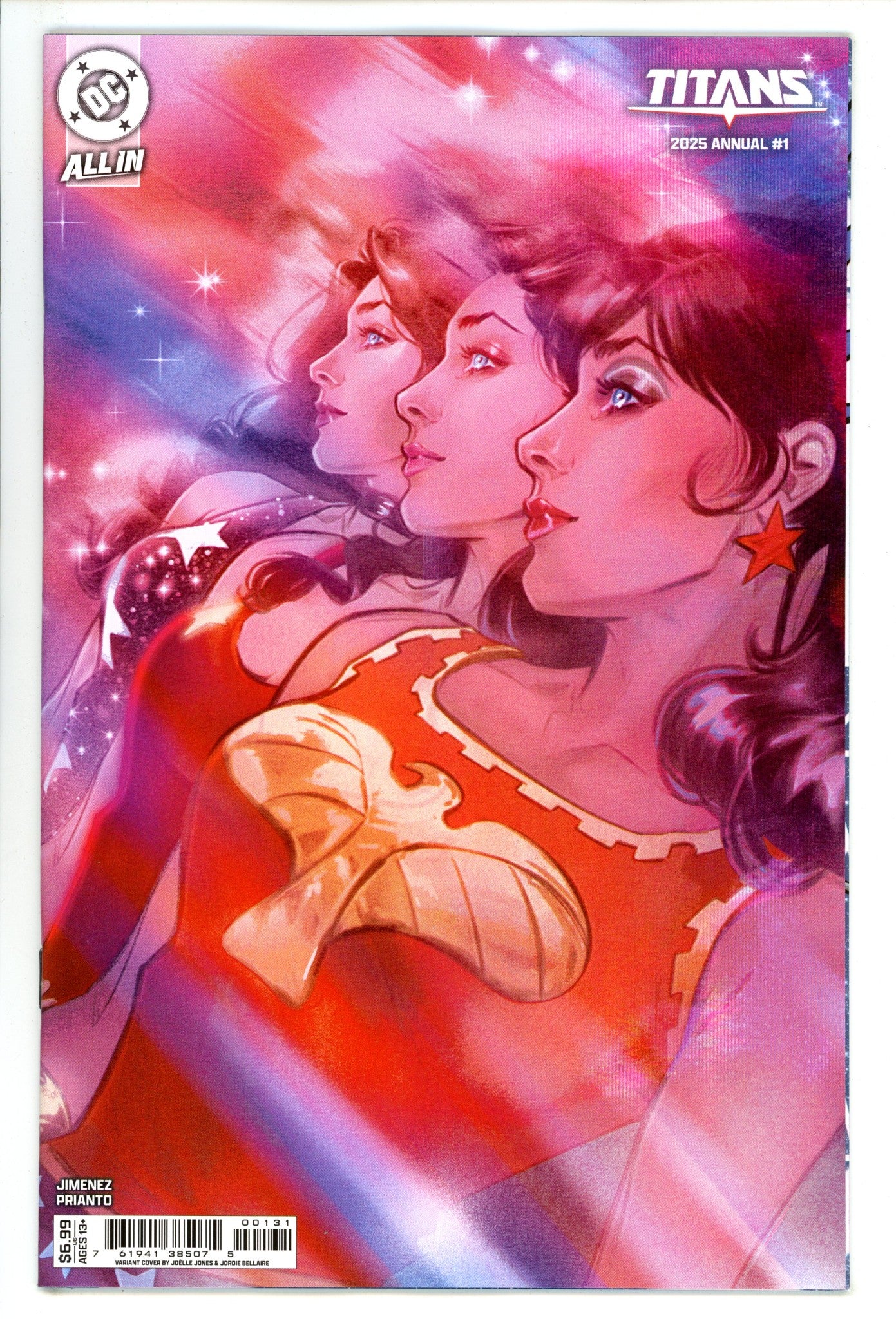 Titans 2025 Annual 1 Jones Variant (2025)