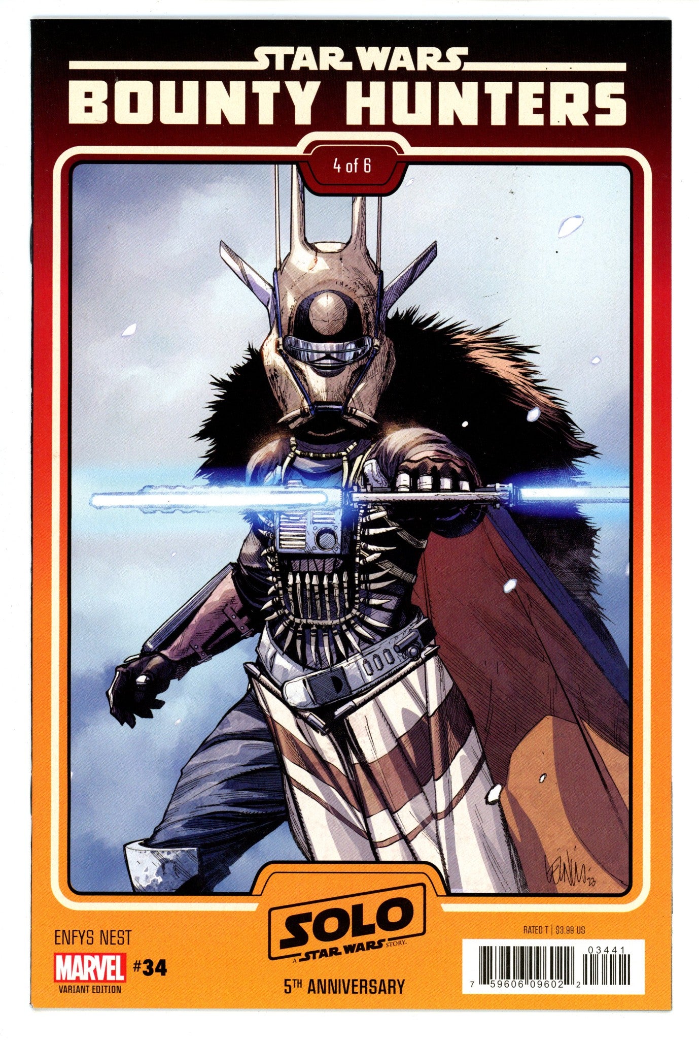 Star Wars: Bounty Hunters 34 High Grade (2023) Yu Variant 
