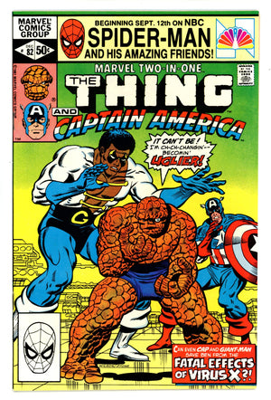Marvel Two-in-One Vol 1 82 Mid Grade (1981)