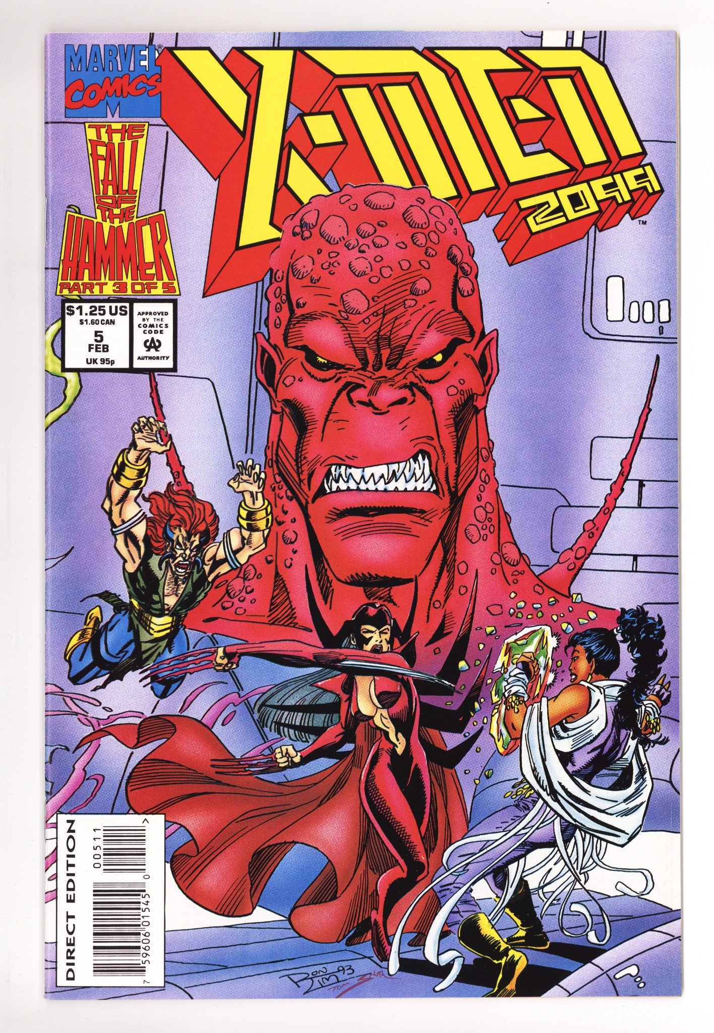 X-Men 2099 5 High Grade (1994) 