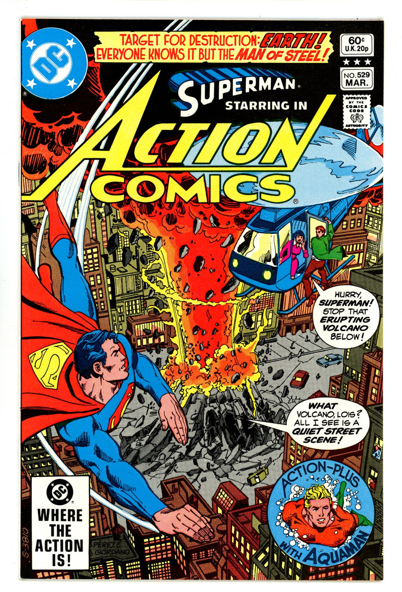 Action Comics Vol 1 529 NM- (9.2) (1982) 
