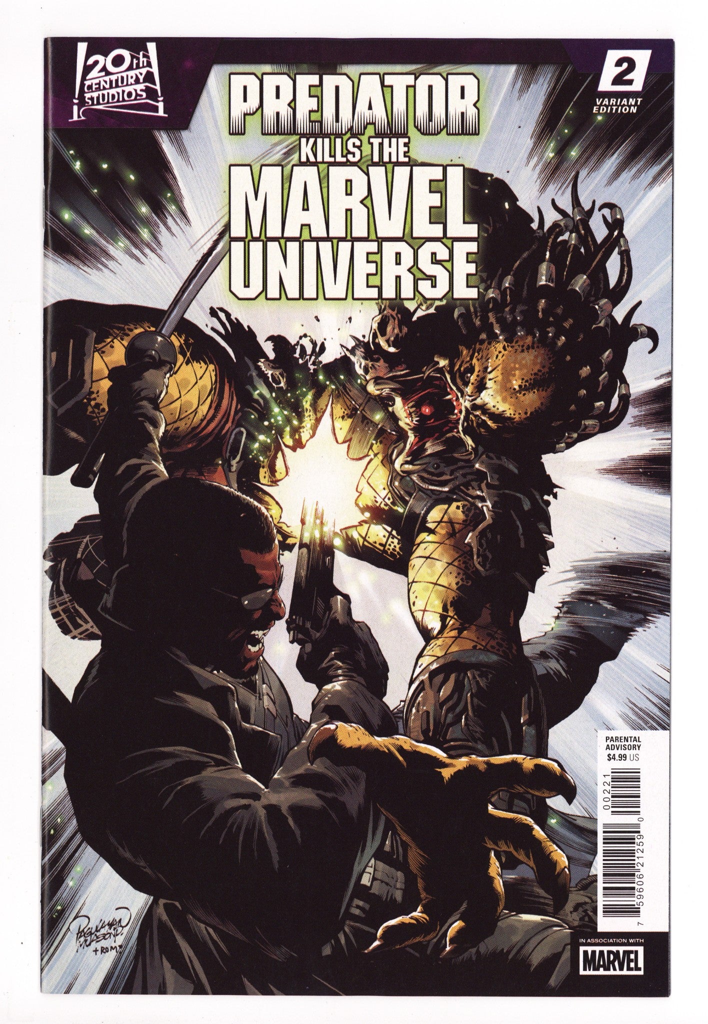 Predator Kills The Marvel Universe 2 Pagulayan Variant (2025)