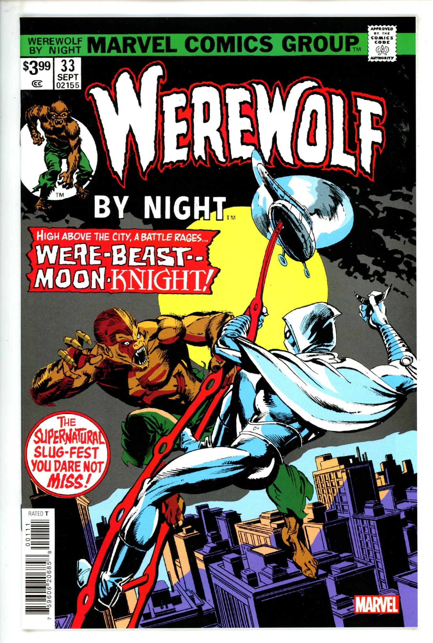 Werewolf By Night Vol 1 33 Facsimile (2023)