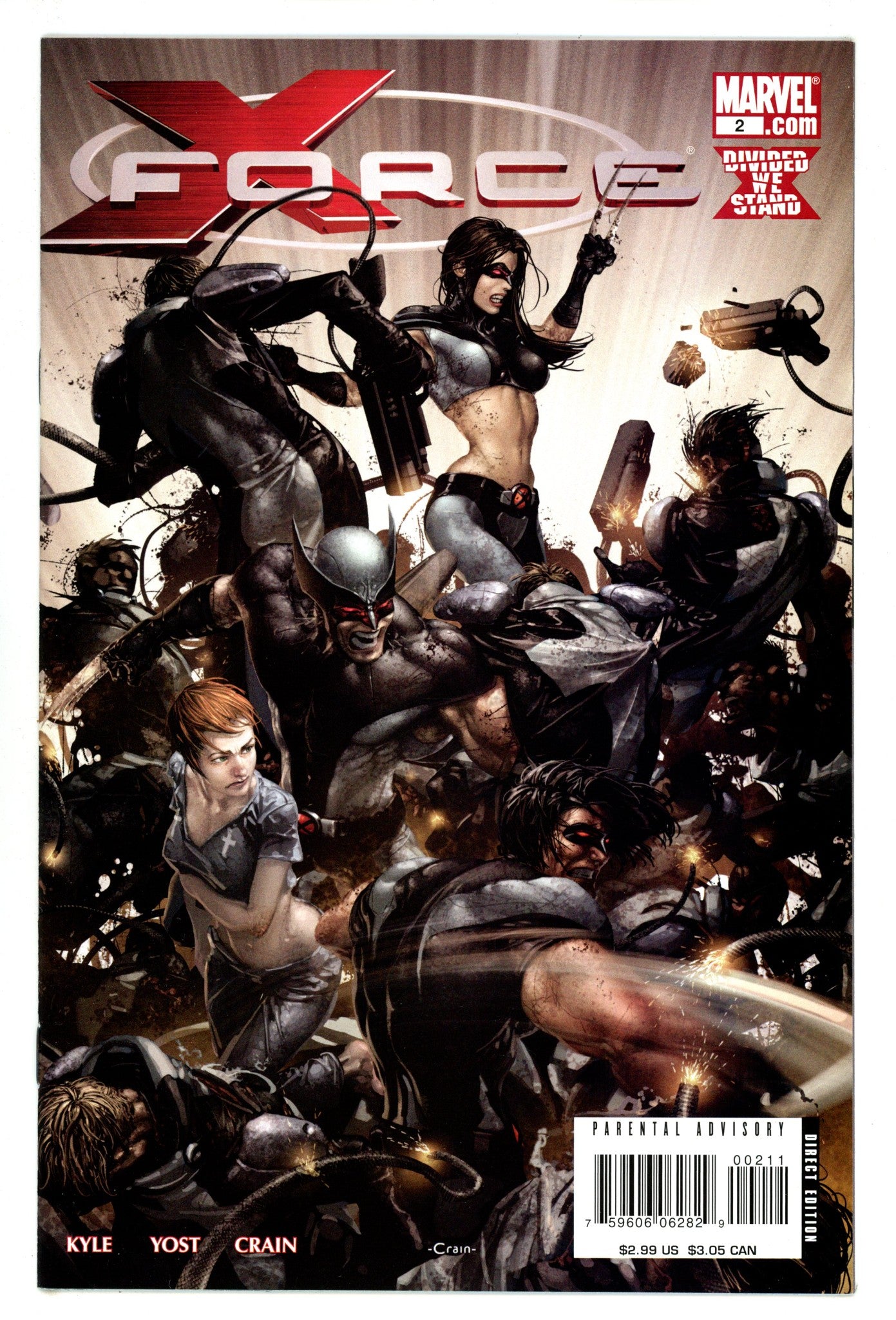 X-Force Vol 3 2 High Grade (2008) 