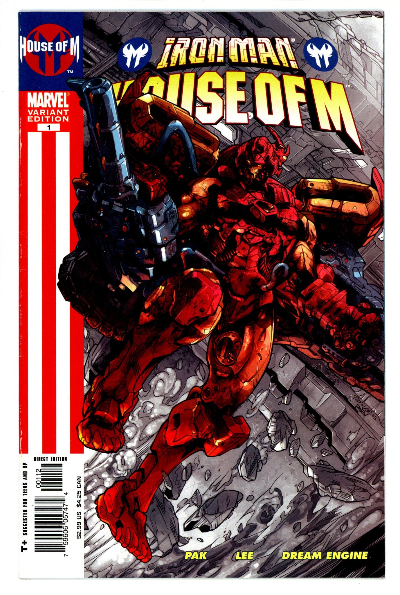 Iron Man: House of M 1 High Grade (2005) 2nd Print 