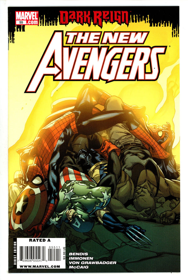 New Avengers Vol 1 55 High Grade (2009)