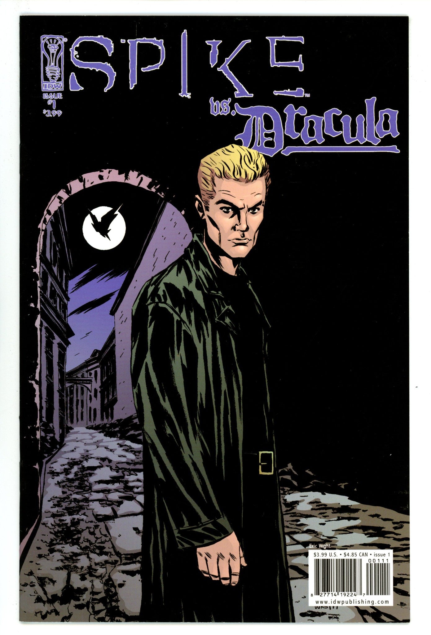 Spike vs. Dracula 1 High Grade (2006) Wight Variant 