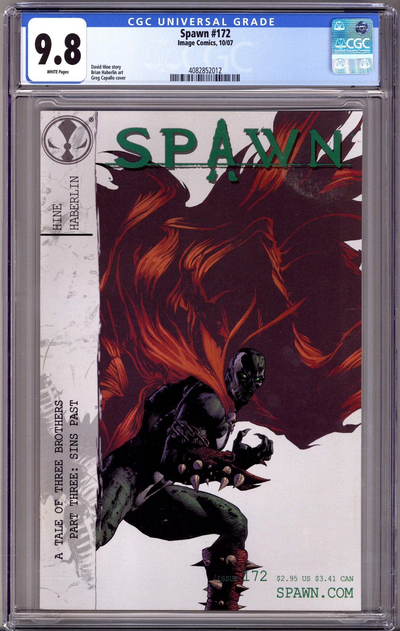 Spawn 172 CGC 9.8 (NM/M) (2007)