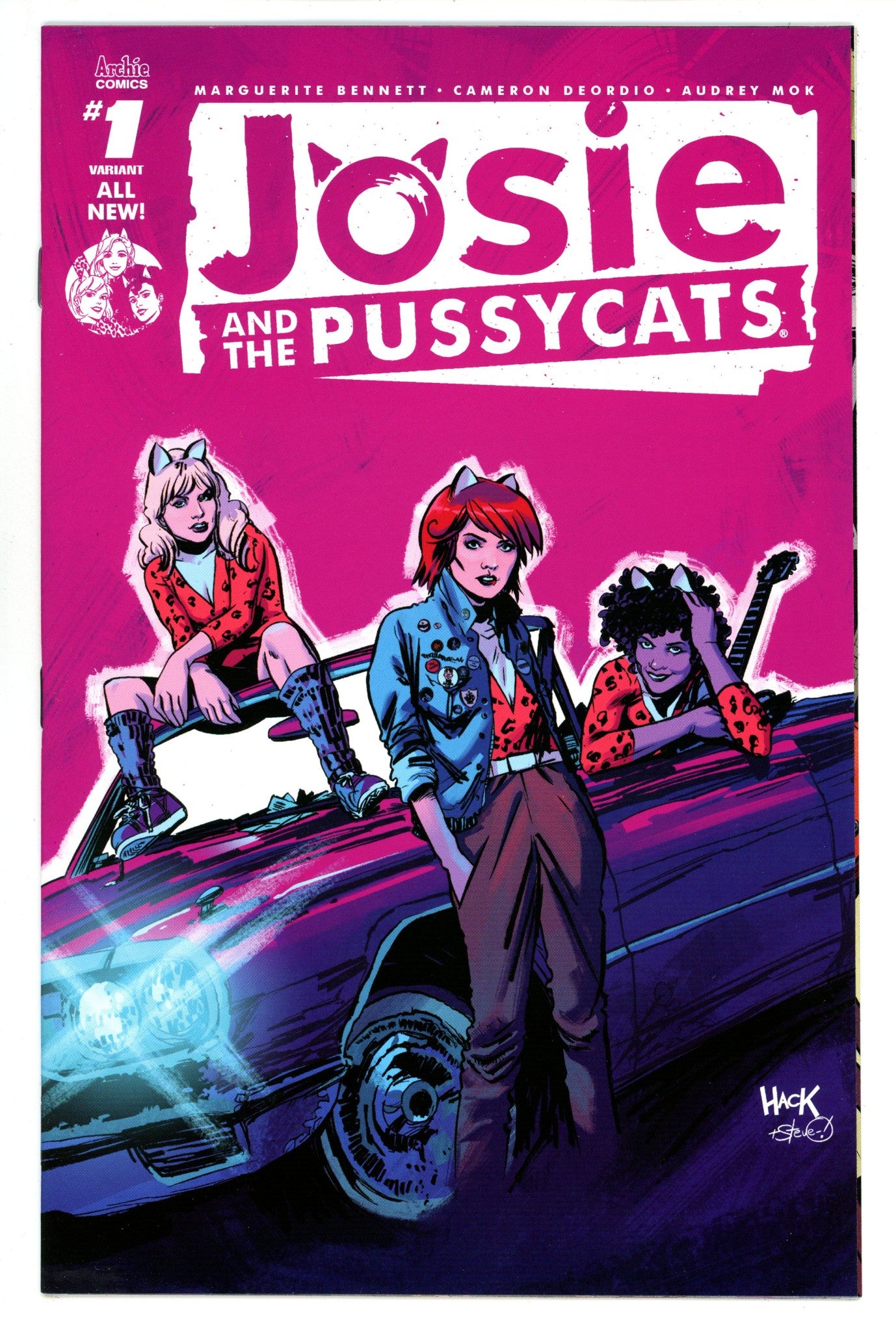 Josie and the Pussycats Vol 3 1 High Grade (2016) Hack Variant 
