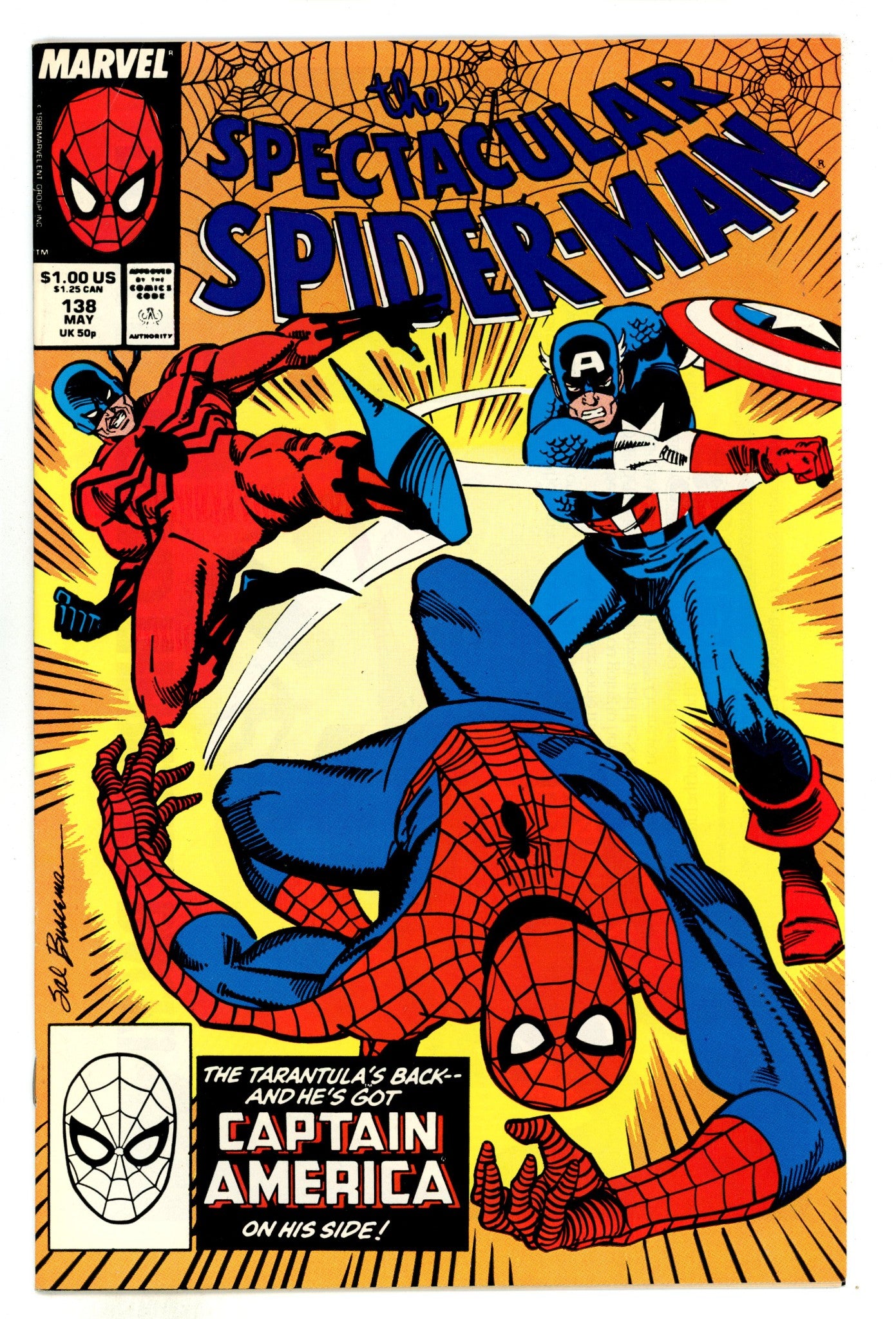 The Spectacular Spider-Man Vol 1 138 Mid Grade (1988) 