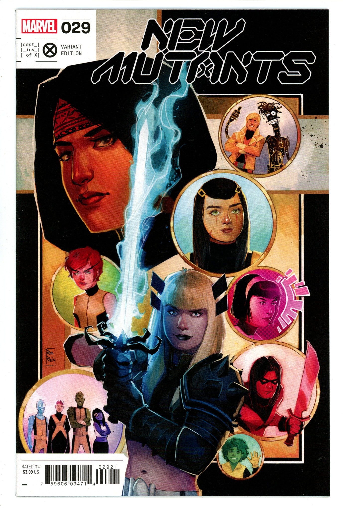 New Mutants Vol 4 29 High Grade (2022) Reis Variant 