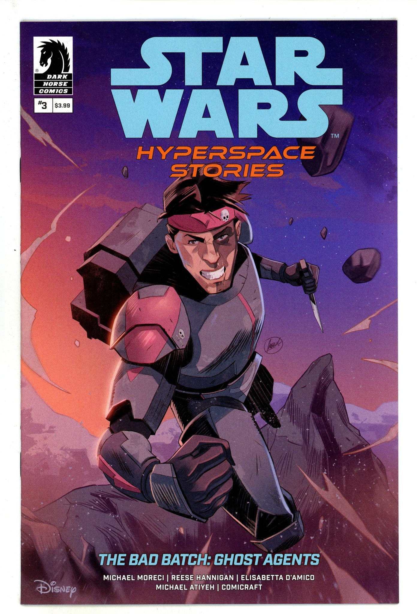 Star Wars: Hyperspace Stories - The Bad Batch - Ghost Agents 3 Carlomagno Variant (2025)