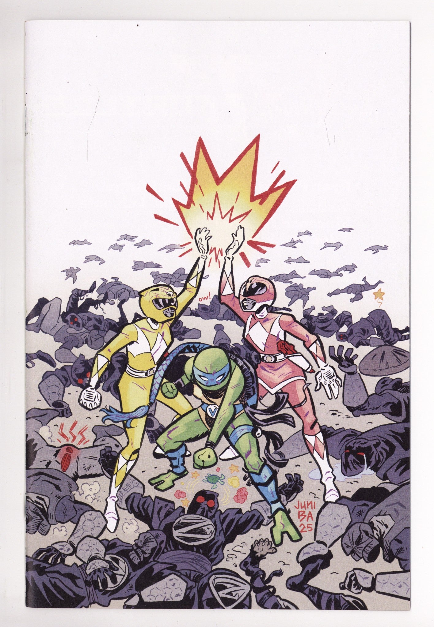 Mighty Morphin Power Rangers/Teenage Mutant Ninja Turtles III 5 Ba Virgin Variant (2026)