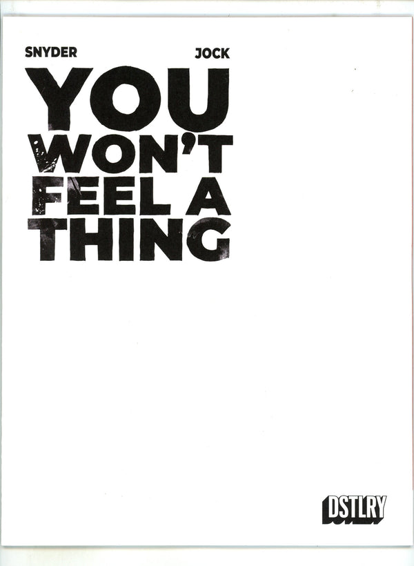 You Wont Feel A Thing 1 Blank Variant (2025)