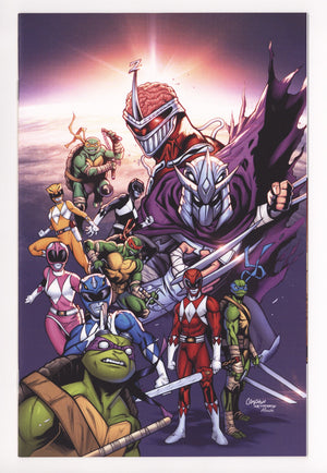Mighty Morphin Power Rangers / Teenage Mutant Ninja Turtles III 3 Campana Virgin Incentive NM- (2025)