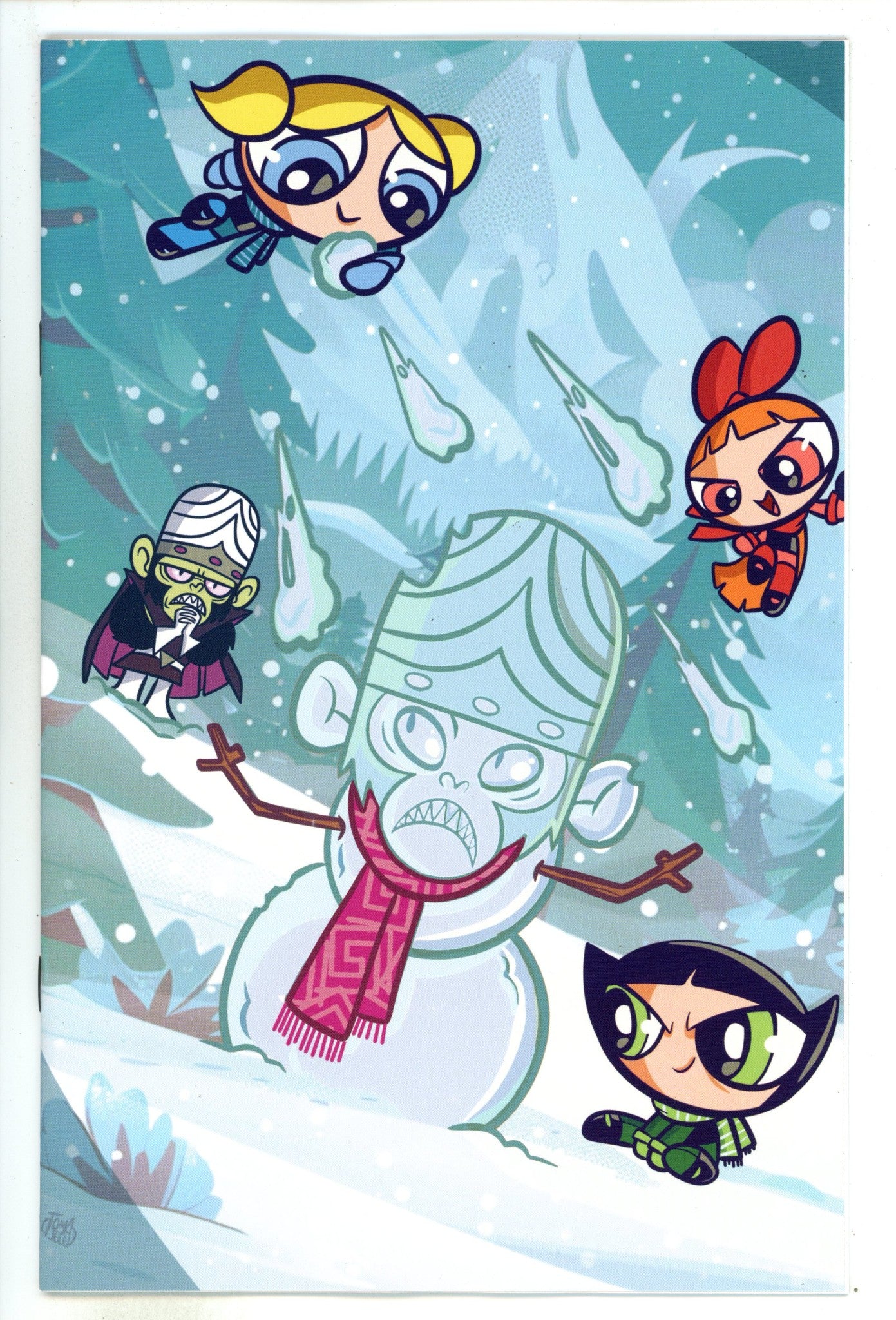 Powerpuff Girls Winter Snowdown Showdown 1 Tomaselli Virgin Incentive Variant (2024)